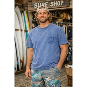 Off‎ Shore Men's XL Short Sleeve T Shirt Surfer No Tag Vintage 1980s